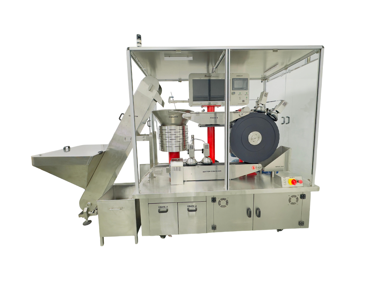 Slotted Rubber Stopper Sorting Machine